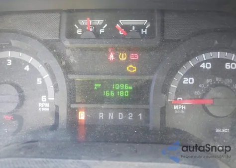 2012 Ford E-150 Commercial z USA, uszkodzony, nr VIN 1FTNE1EW2CDA17387